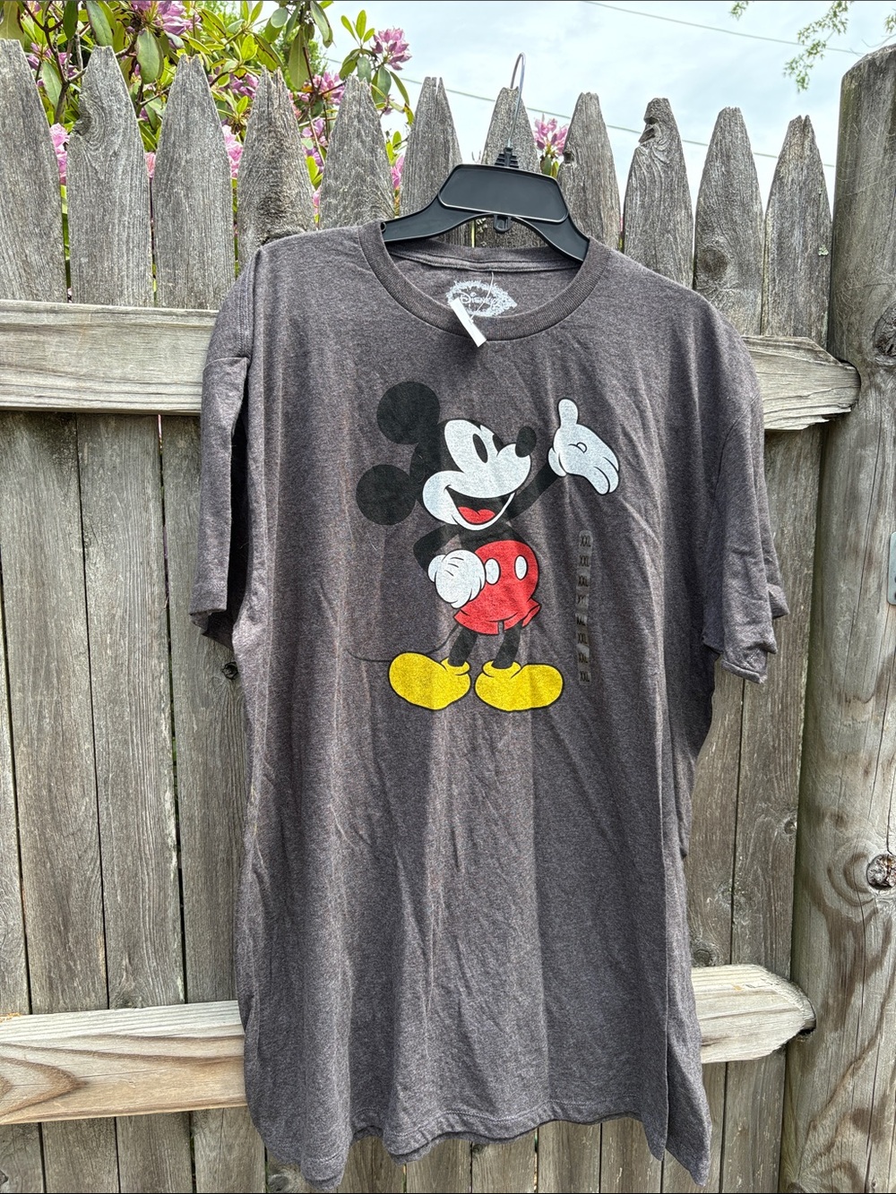 Disney XXL cotton blend Mickey tee. NWT.